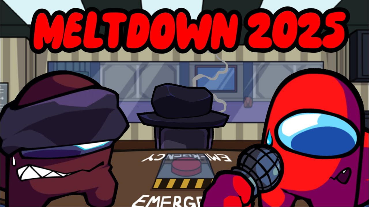 FNF Meltdown 2025 but Maroon & Red Impostor sing it