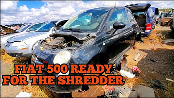 Fiat 500 - A brief junkyard review