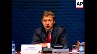 Russia's Gazprom holds shareholders meeting, elects new chairman