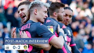 Post-Match Interview Gjanni Alioski Huddersfield Town 0-2 Leeds United