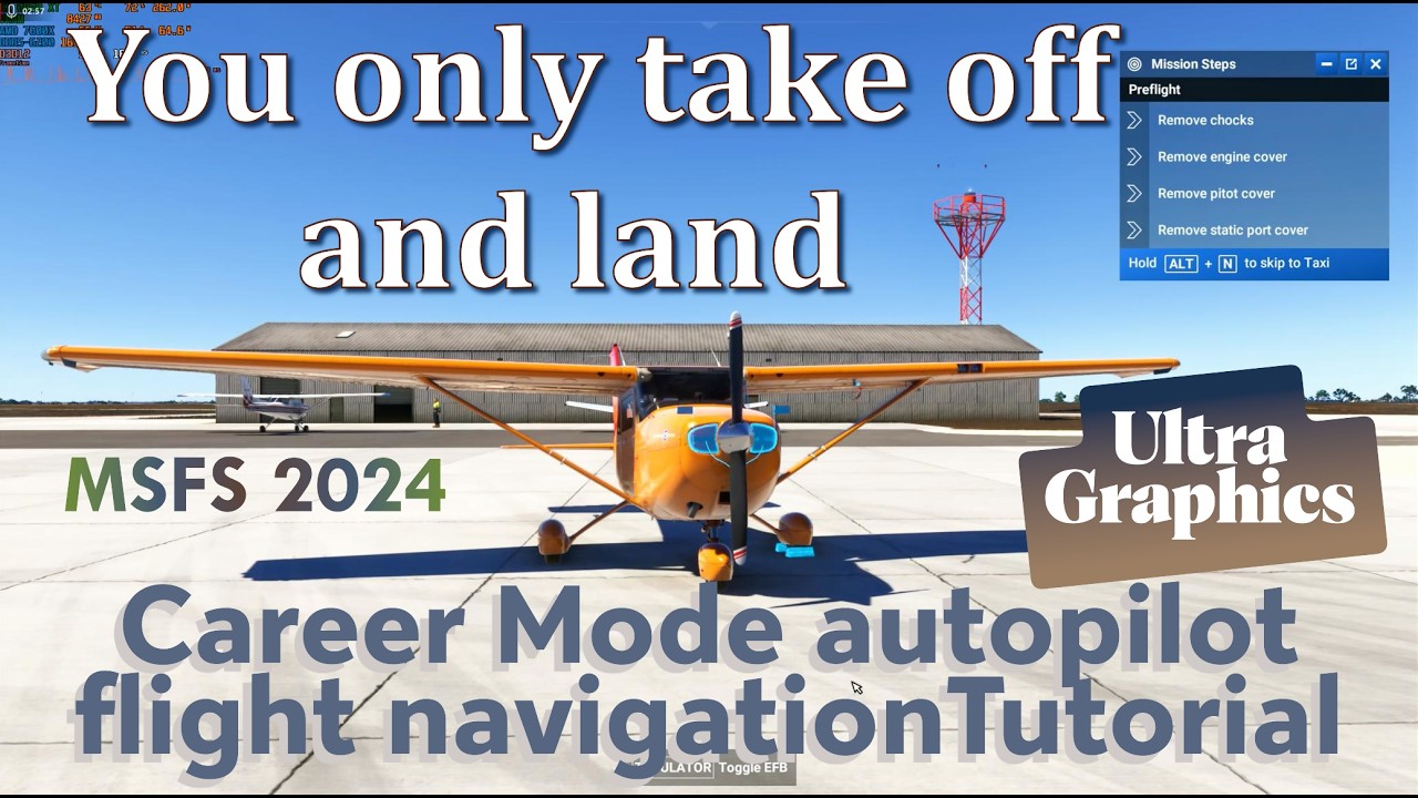 Full Autopilot flight navigation tutorial - MSFS 2024 - YouTube