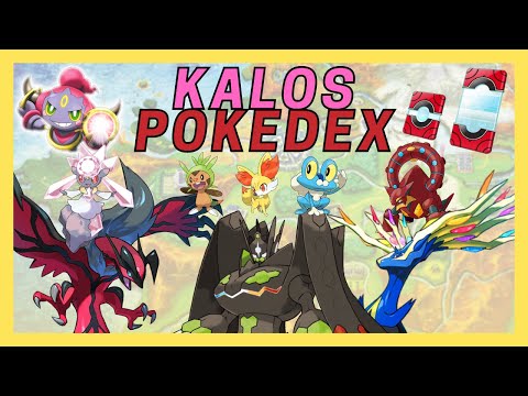 Pokemon Trainer's Kalos Region Pokedex