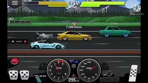 How to shift in Pixel car racer.
