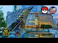 Osaka × Pokémon | Wild Pokémon Appeared at Night in Umeda! | Walking Tour | 4K HDR
