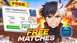ARISE BATTLE 🤫FREE TOURNAMENT APP 😳|| Tournament Can You Rich ⁉️