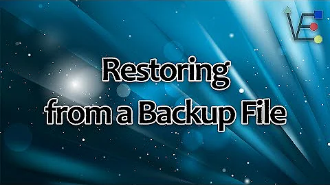 Restoring from a Backup File Proxmox