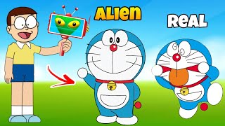 Shinchan And Nobita Find Real Doraemon 😱😱 | Shinchan And Nobita Game | Funny Game screenshot 2