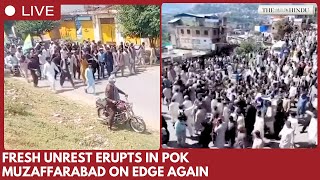Anti-Pakistan protests intensify in Muzaffarabad amid unrest in PoK
