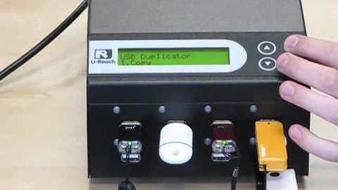 UB808: How to copy data with the USB Duplicator