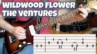 Wildwood Flower: The Ventures lesson (with tabs) chords