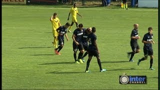 HIGHLIGHTS INTER - LUGANO 2 - 2 AMICHEVOLE 07 09 2013