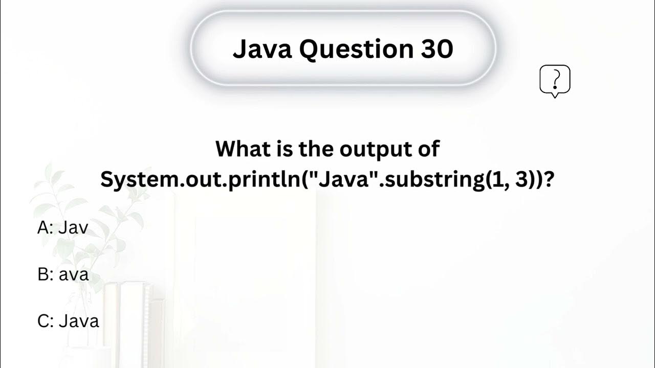 Java Interview Questions and Answers with Explanation | Java ...