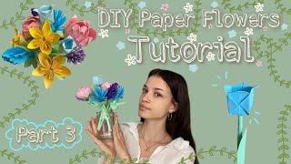 Diy Paper Flower Bouquet Tutorial 💐 | Part 3 by Naomi Leah 106,459 views 1 year ago 4 minutes, 53 seconds