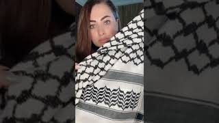 how to tie palestinian kofia(fashion style)طرق لف الكوفية الفلسطينية او لسكارف مع ملابس عصرية