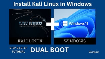 How to Dual Boot Kali Linux and Windows (EASY WAY) || Cyber Mallu || Malayalam