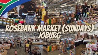 🇿🇦Rosebank Market only on Sundays in Joburg✔️