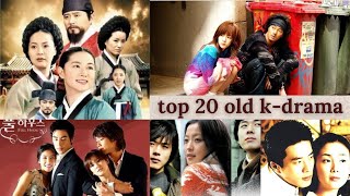 My top 20 old korean drama (2001~2009)