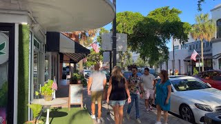 Walking Fort Lauderdale Las Olas Boulevard on a Saturday Afternoon | August 2023