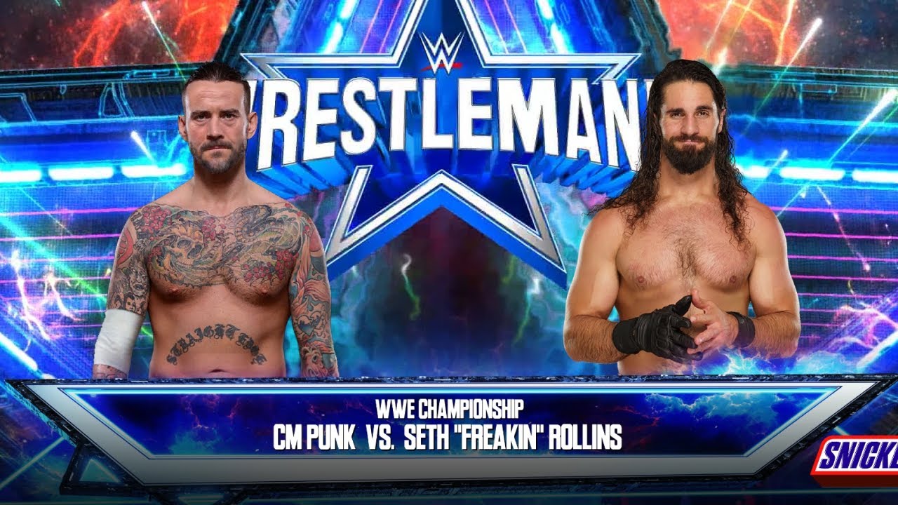 CM Punk Returns - WWE 2K23 CM Punk vs Seth Rollins - WWE Championship Match
