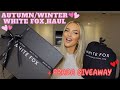 AUTUMN/WINTER WHITE FOX HAUL + PRADA GIVEAWAY | AD