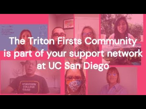 UC San Diego Triton Firsts Advice (Part 4)