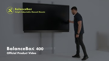 Height Adjustable Mounts - Product Video  - BalanceBox® 400 Wall Solutions