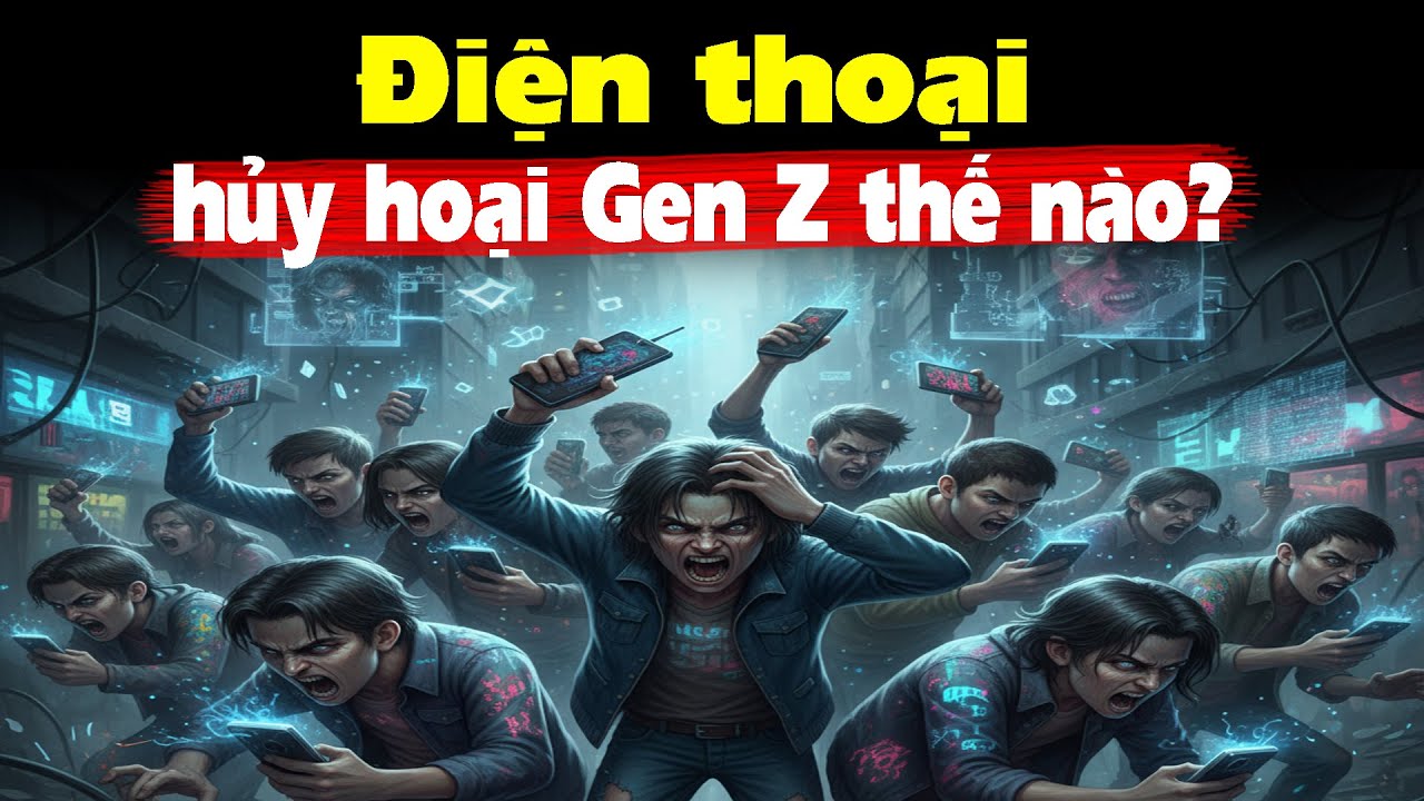 Điện thoại hủy hoại BỘ NÃO của gen Z như thế nào?