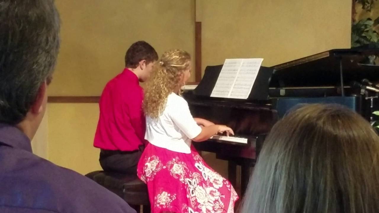 Teens prove that baroque music is still cool. Hallelujah Chorus. Incredible piano duet. Happy