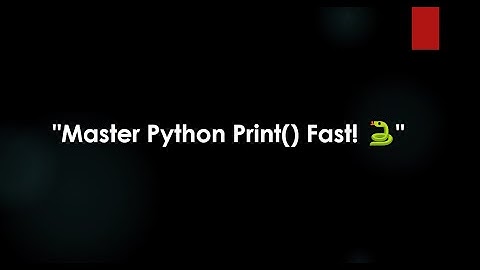 Python Basics For AWS Boto3 Automations - "Python Basics: Print Like a Pro! 🖨️" 2.1/10