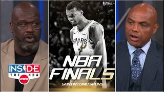 INSIDE THE NBA | Wemby saved the NBA! - Chuck & Shaq on Spurs beat Thunder to advance to NBA Finals