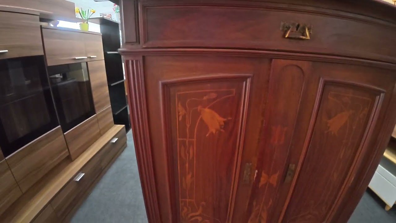 Antikes Aufsatzvertiko um 1890 - 1910