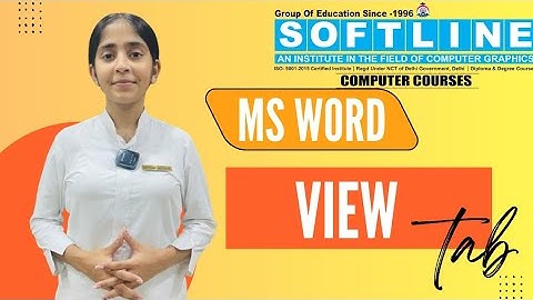 📌 Title:MS Word View Tab Explained | Page Views, Ruler, Gridlines & More📝