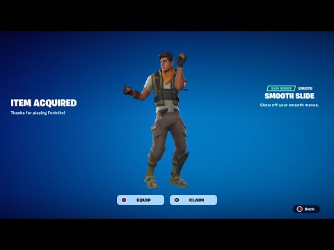 How To Get Smooth Slide Emote For Free!