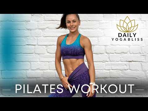 40-MIN PILATES WITH ANKLE WEIGHTS 🔥 Sculpt Strong, Lean Legs & Round Glutes + Abs