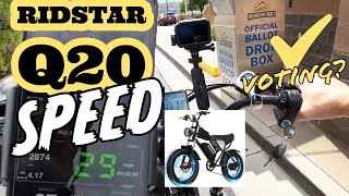 RIDSTAR Q20 MOTO BODY BATTERY TEST