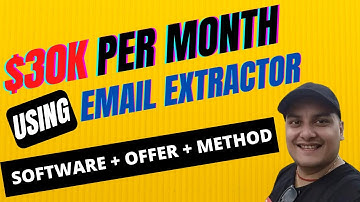 Email Extractor 2022 | Make $30K Every Month | Extract Unlimited Emails