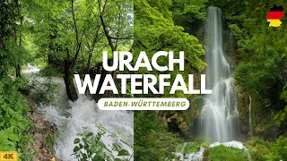 Urach Waterfalls: Exploring Germany's Hidden Gem in the Swabian Alps | Nature Adventure Vlog