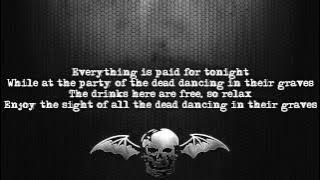 Avenged Sevenfold - Dancing Dead [Lyrics on screen] [Full HD]