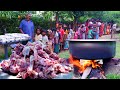 20 KG MUTTON COOKING | TRADITIONAL MUTTON CURRY | MUGHALI MUTTON CURRY RECIPE | FARMER COOKING