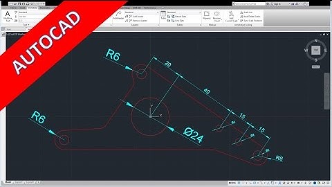 Annotative Dimensions - Autocad 2016 Training - re-up improved sound!!!