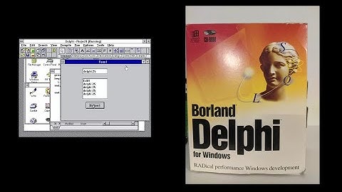 My Personal 25 years of Delphi Video