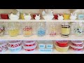 VINTAGE RETRO KITCHEN, DINING ROOM Tour | Pyrex, Glassware, Sm Appliances +COOL ROOSTER COLLECTION!!