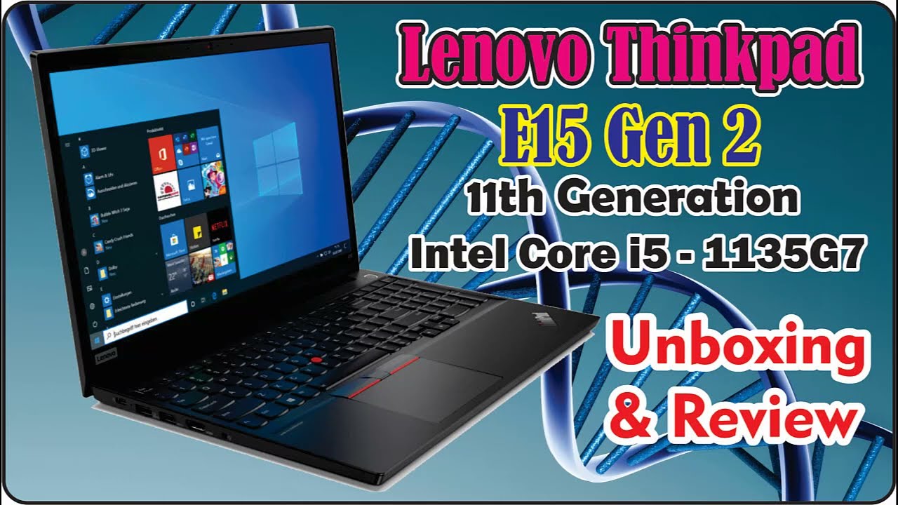 Laptop Lenovo Thinkpad E15 8GB Intel Core I5 SSD 256GB