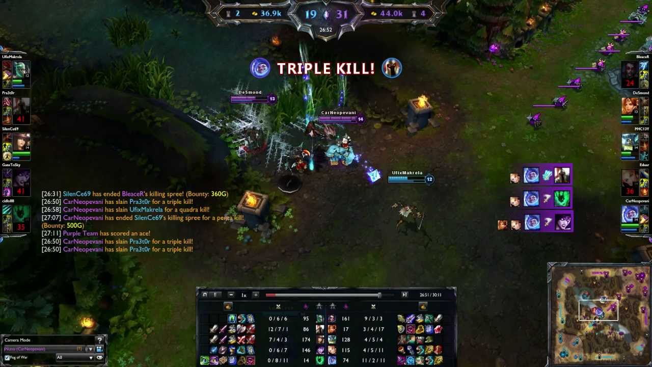 League of Legends►Nunu Penta Kill
