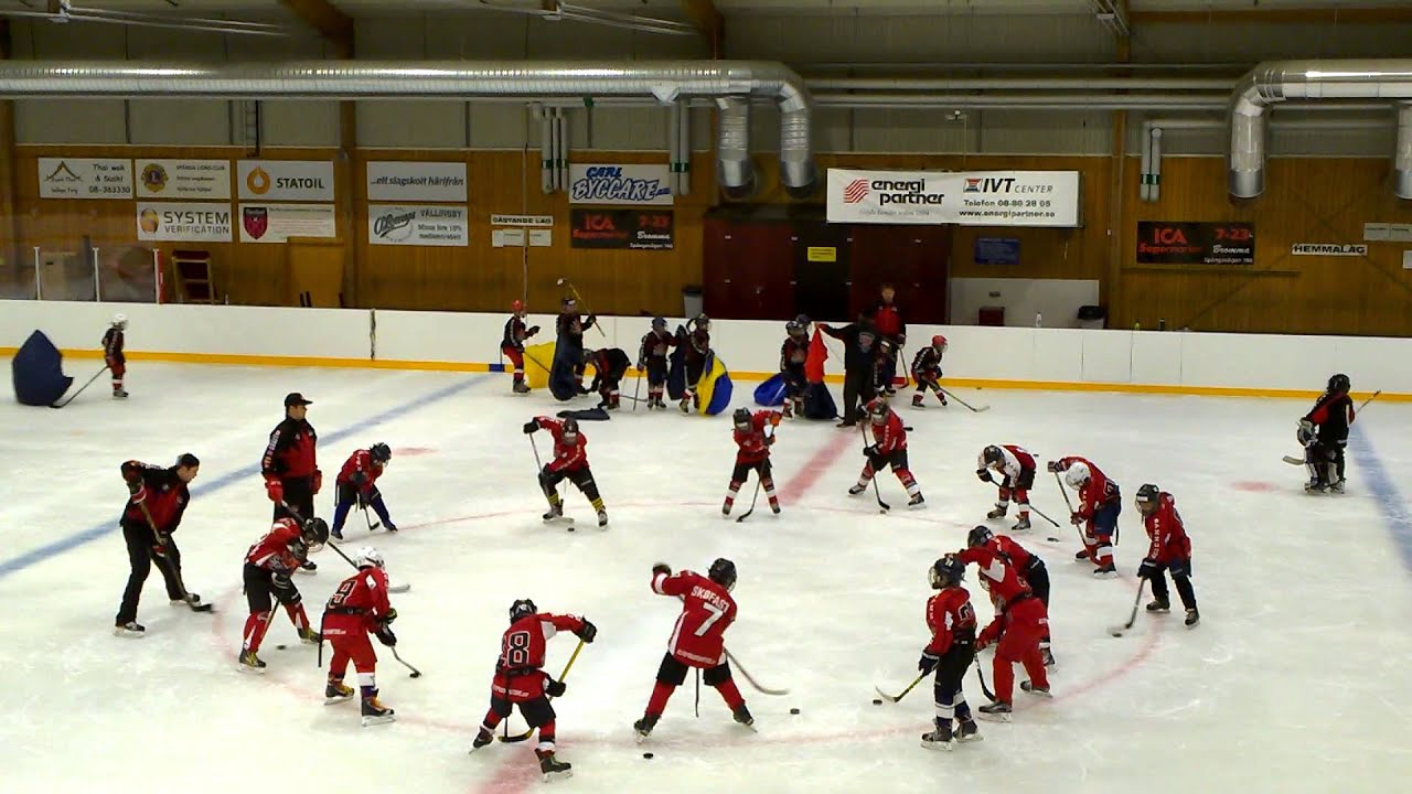 Snabb skridskoåkning  Hockeyövningar och Hockeyträning