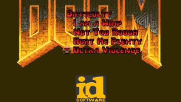 SMOOTH PSX DOOM Walkthrough: Title & Hanger