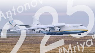 #2 of 2: Antonov 225 taking off from Leipzig/Halle airport (Germany) on 15/12/2021