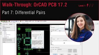 How to Define Differential Pairs and Constraints in OrCAD PCB 17.2