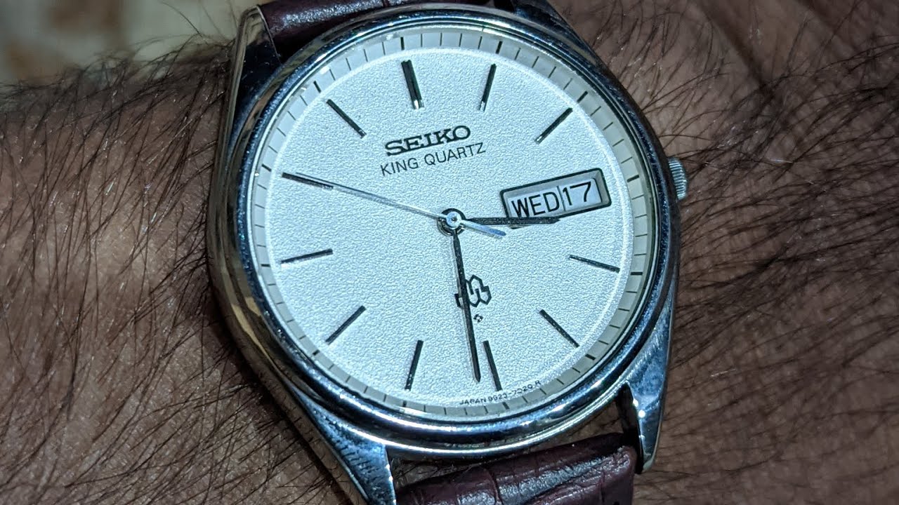 Seiko King Quarts 9923-702A contact+923440403845 #omega #seiko #watch ...