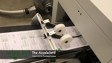 The AcceleJet® Ink Jet Finishing System In Action